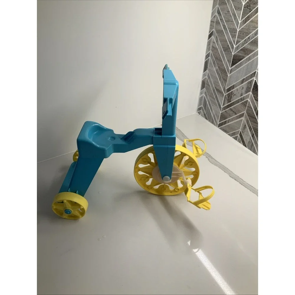 Vtg Mattel 1967 Tippee Toes Tricycle Trike & Riding Horse For Dolls Toys NO DOLL